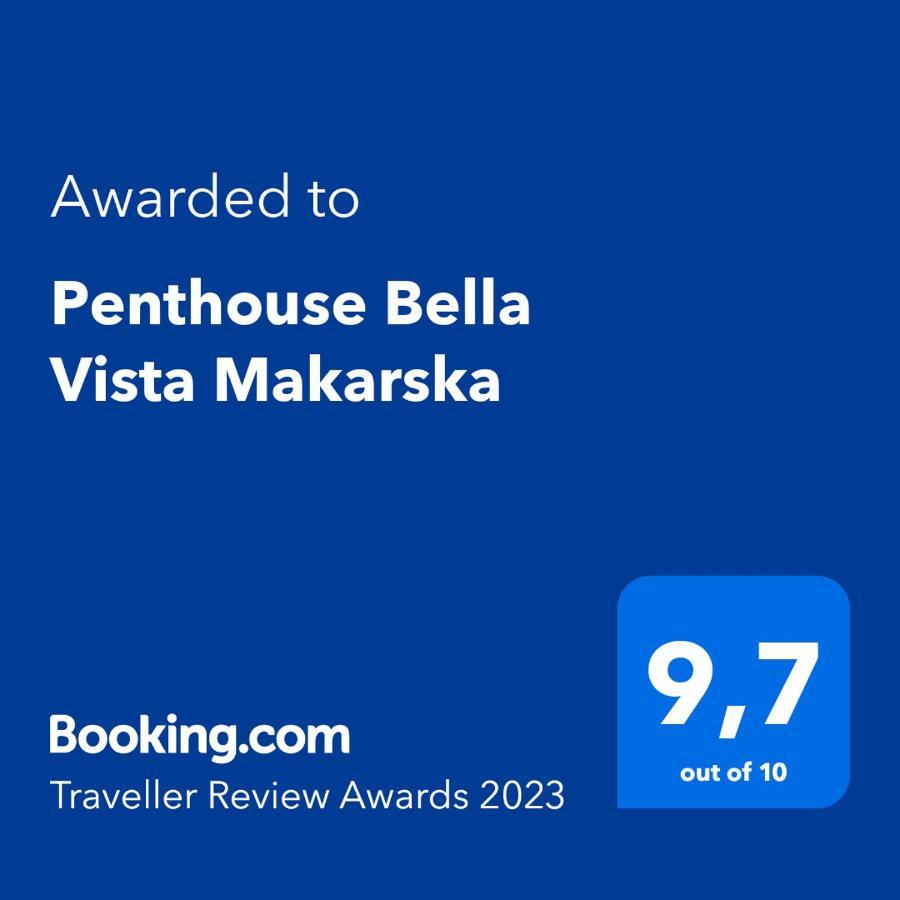 Penthouse Bella Vista Makarska Apartment Ngoại thất bức ảnh