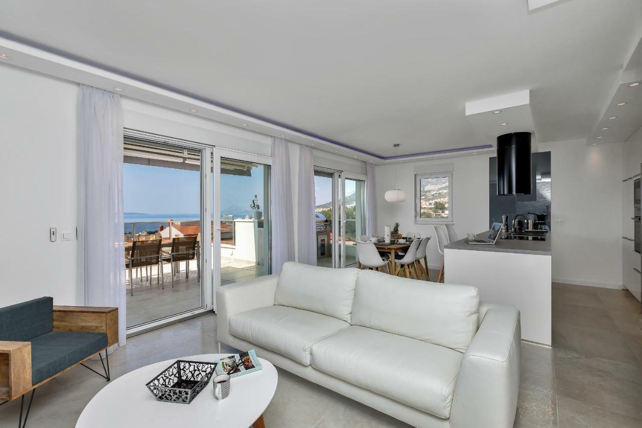 Penthouse Bella Vista Makarska Apartment Ngoại thất bức ảnh